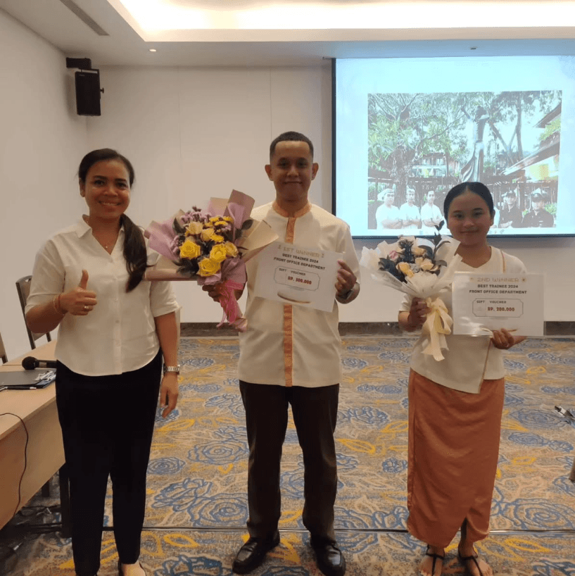 Merinding! Gaugin & Intan Risma Raih Double Best Trainee di Padma Resort Legian